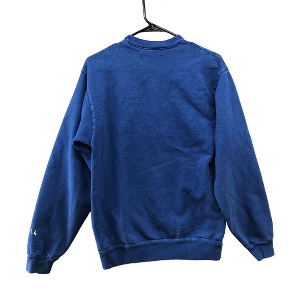 Rich Mom West Village Sweatshirt Womens Small S Blue Crewneck New York Pullover - Picture 2 of 8